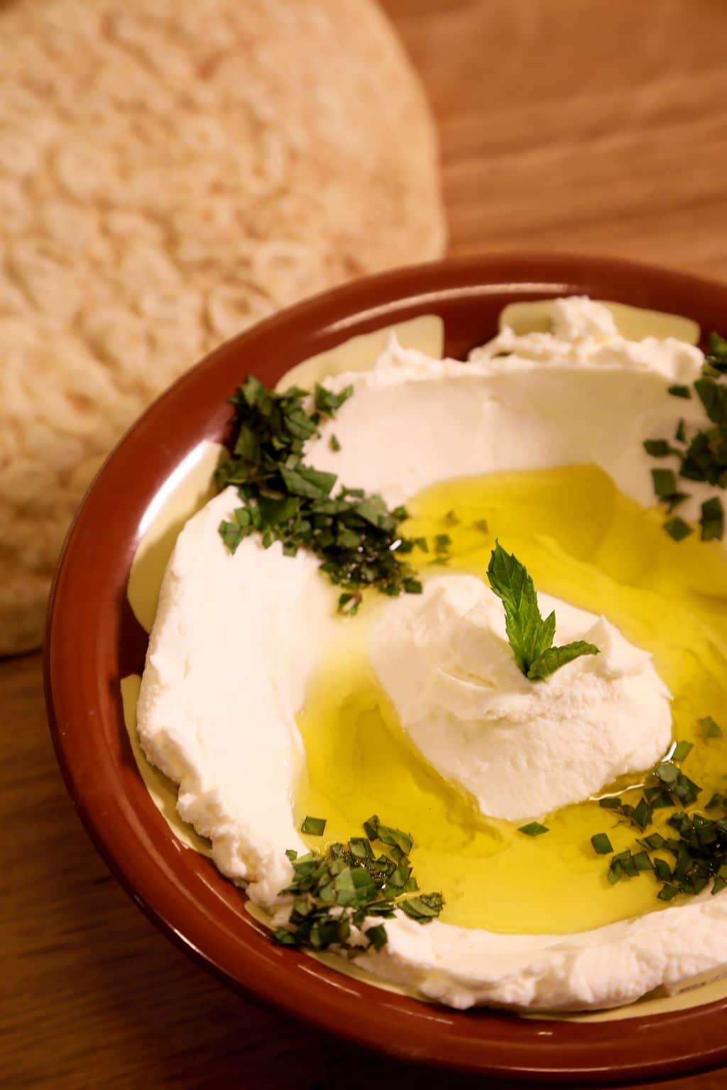 Roasted Garlic Labneh Dip Recipe - Chef Tariq | Food Blog