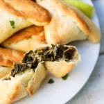 spinach fatayer